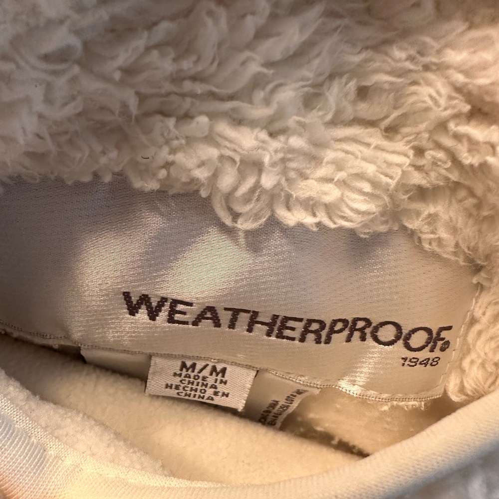 Reversible Winter White Weatherproof Jacket - Ted… - image 8